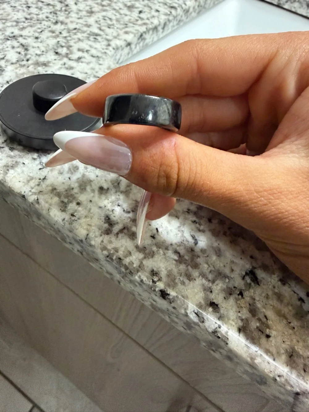 Oura Black Smart Ring Size 6